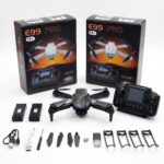 E99 PRO Drone WiFi Fpv HD Camera 4K Quadcopter Flight Foldable - Image 3